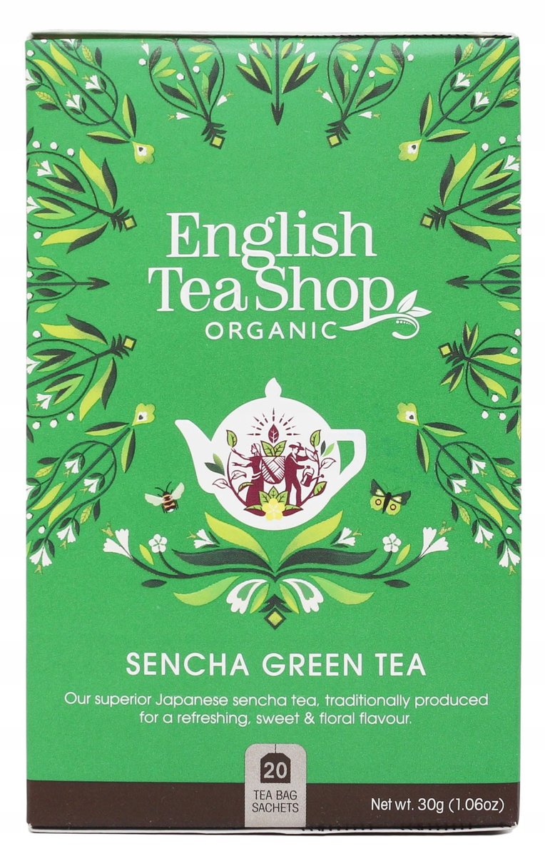 Herbata zielona ekspresowa English Tea Shop 40 g