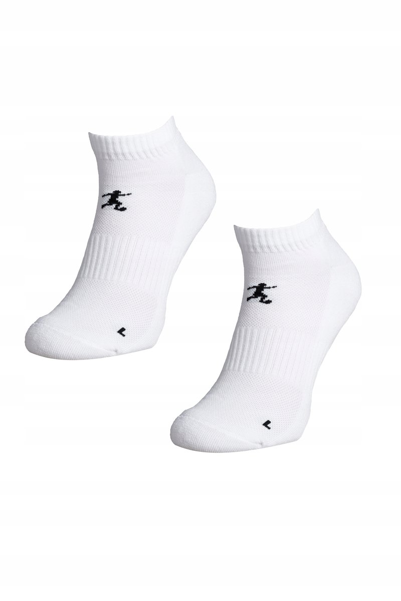 SKARPETY Stopki sportowe DS rozmiar 35-38 białe GRUBA PODESZFA frotte