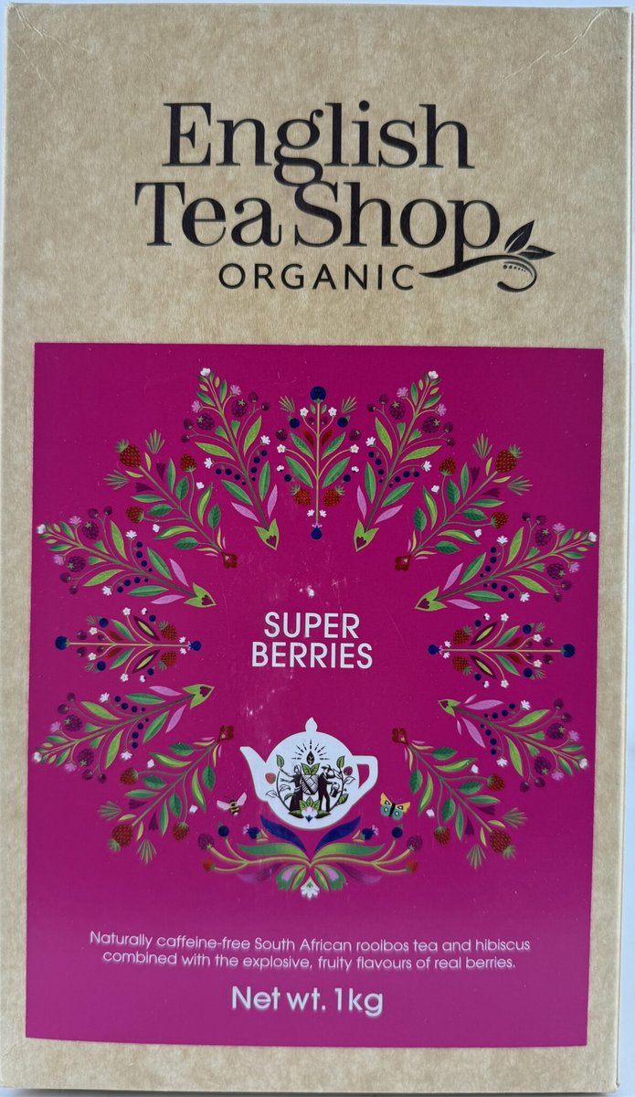 Superberries Herbata Sypana Ekologiczna 1kg – Owocowa Rozkosz Smaku