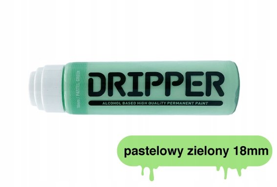 Marker dekoracyjny mop DRIPPER 18mm pastel zielony