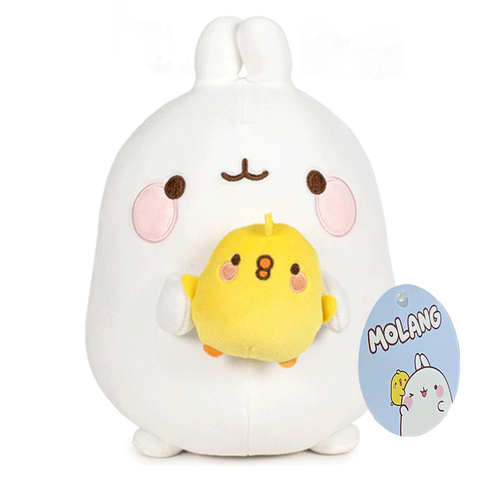 Molang Maskotka Króliczek 25Cm Z Piu Piu Kurczaczek Oryginalny Pluszak