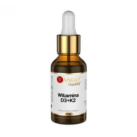 Suplement diety, YANGO Witamina D3 + K2, 30 ml