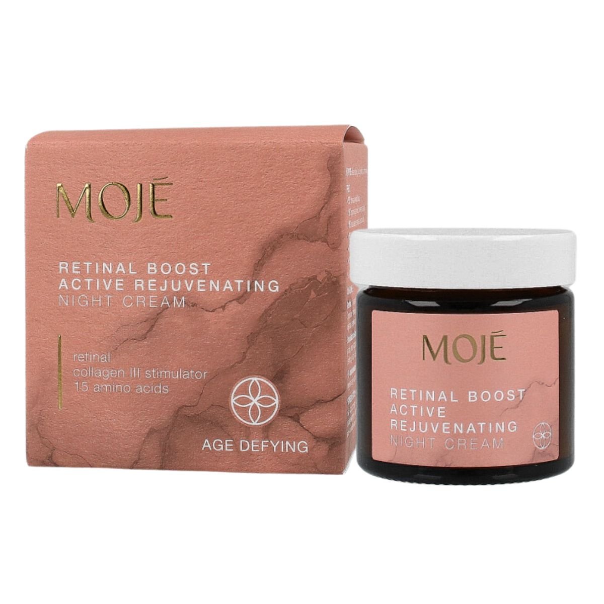 MOJÉ AGE DEFYING Retinal Boost Active Rejuvenating Night Cream 50 ml - odmładzający krem do twarzy na noc