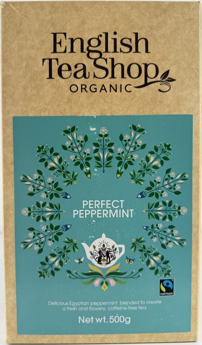 Herbata Miętowa Peppermint 500g Ekologiczna Fairtrade