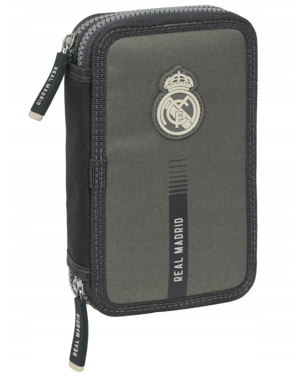 Piórnik Podwójny Real Madryt Rm Team 24/25 Dark Grey