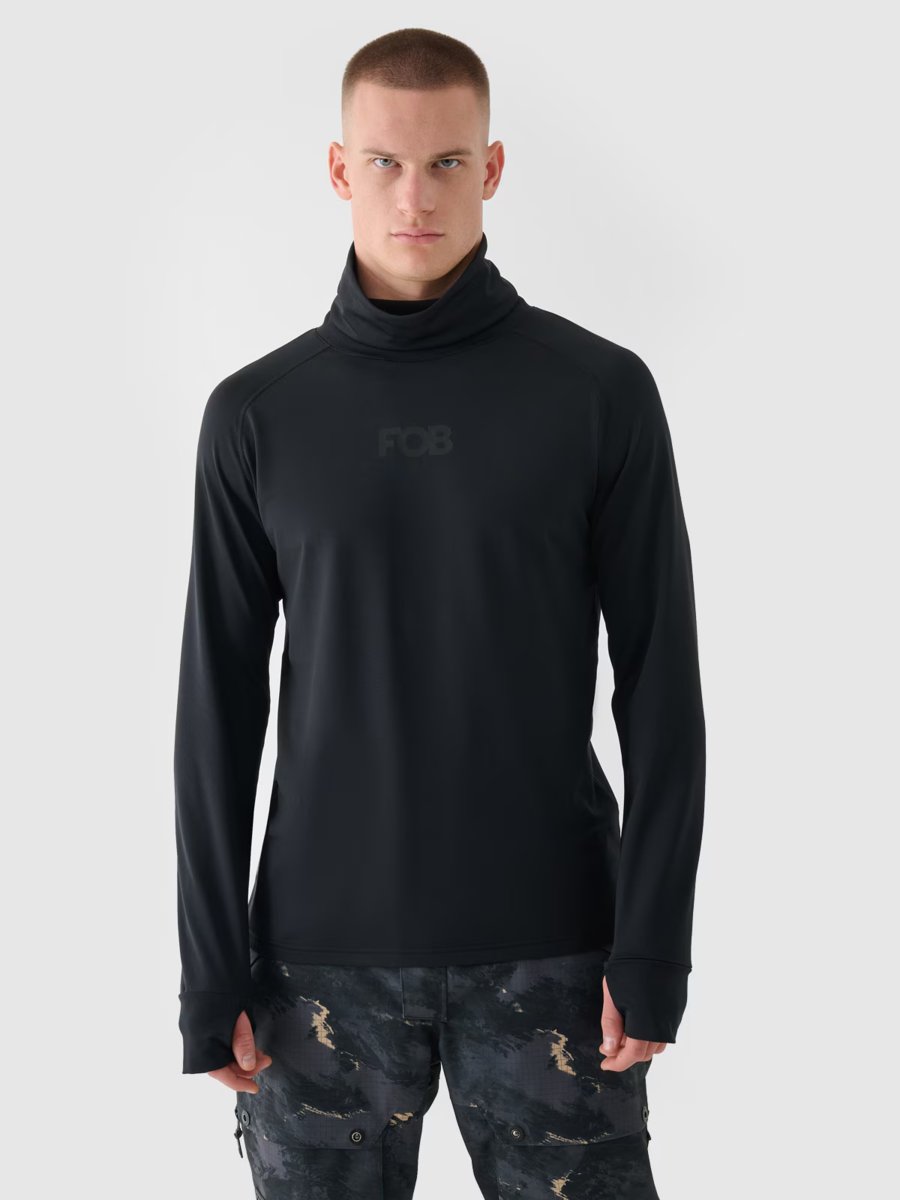 Bluza termiczna męska z technologią 4FWarm 4F 4FWAW24UBRUM080-20S Czarny