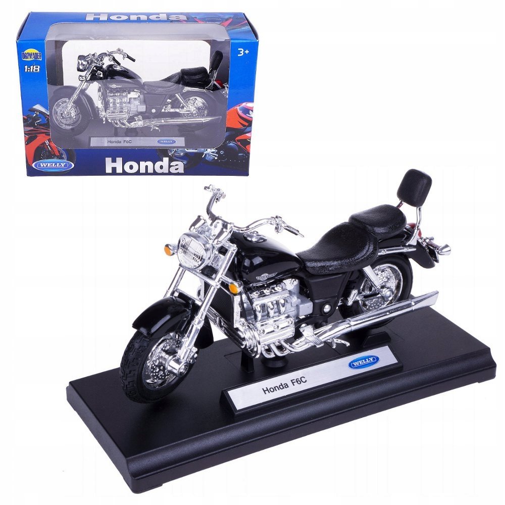 Honda F6C motocykl model skala 1:18 Welly