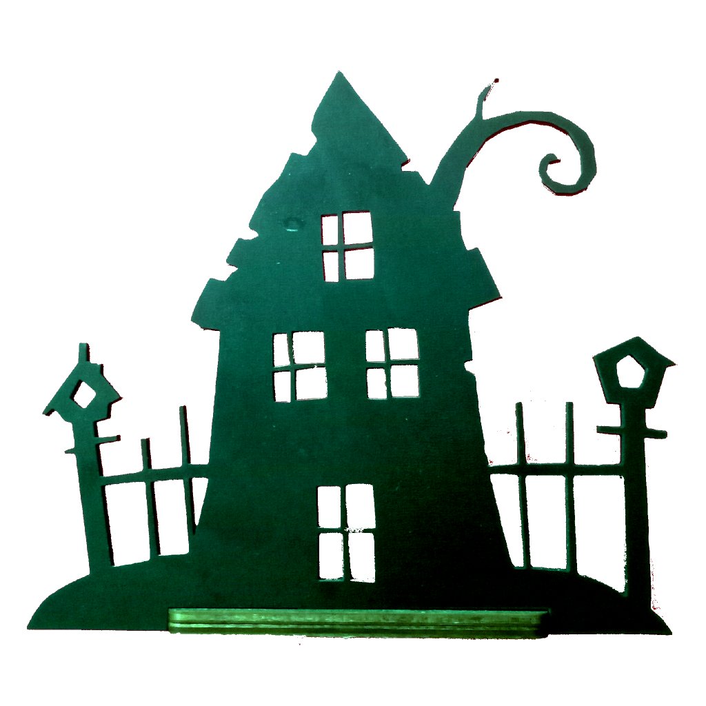 Świecznik domek Baby Jagi