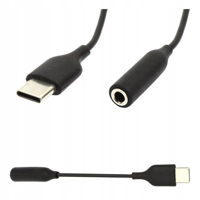 Adapter Audio Jack 3.5Mm Z Dac Na Usb C Typ-C Czar Phone Holder