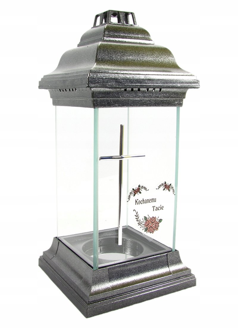 Znicz Kapliczka Szklana Z Dedykacją Kochanemu Tacie Na Dzień Ojca