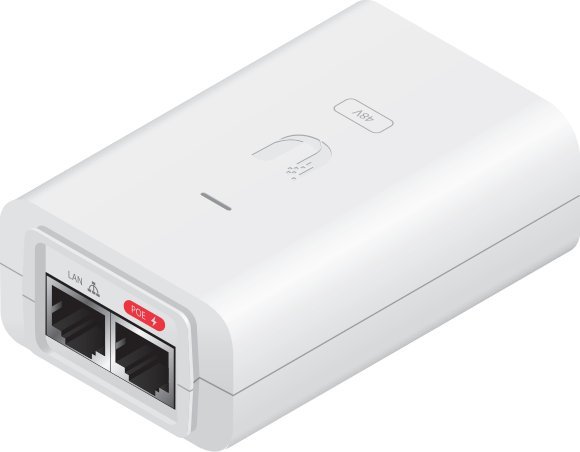 Ubiquiti POE Injector Ubiquiti 48VDC, 24W W POE-48-24W-WH