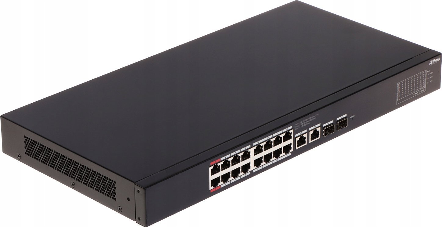 Switch Dahua Technology SWITCH POE CS4220-16GT-240 16-PORTOWY SFP DAHUA