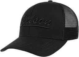 Czapka Trucker Monochrome by Stetson, czarny, One Size