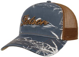 Czapka Trucker Minimal Aloha Print by Stetson, ciemnoniebieski, One Size