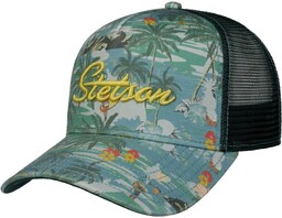 Czapka Trucker Surf Island by Stetson, zielono-niebieski, One Size