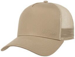 Czapka Classic Cotton Trucker by Stetson, jasnobeżowy, One Size