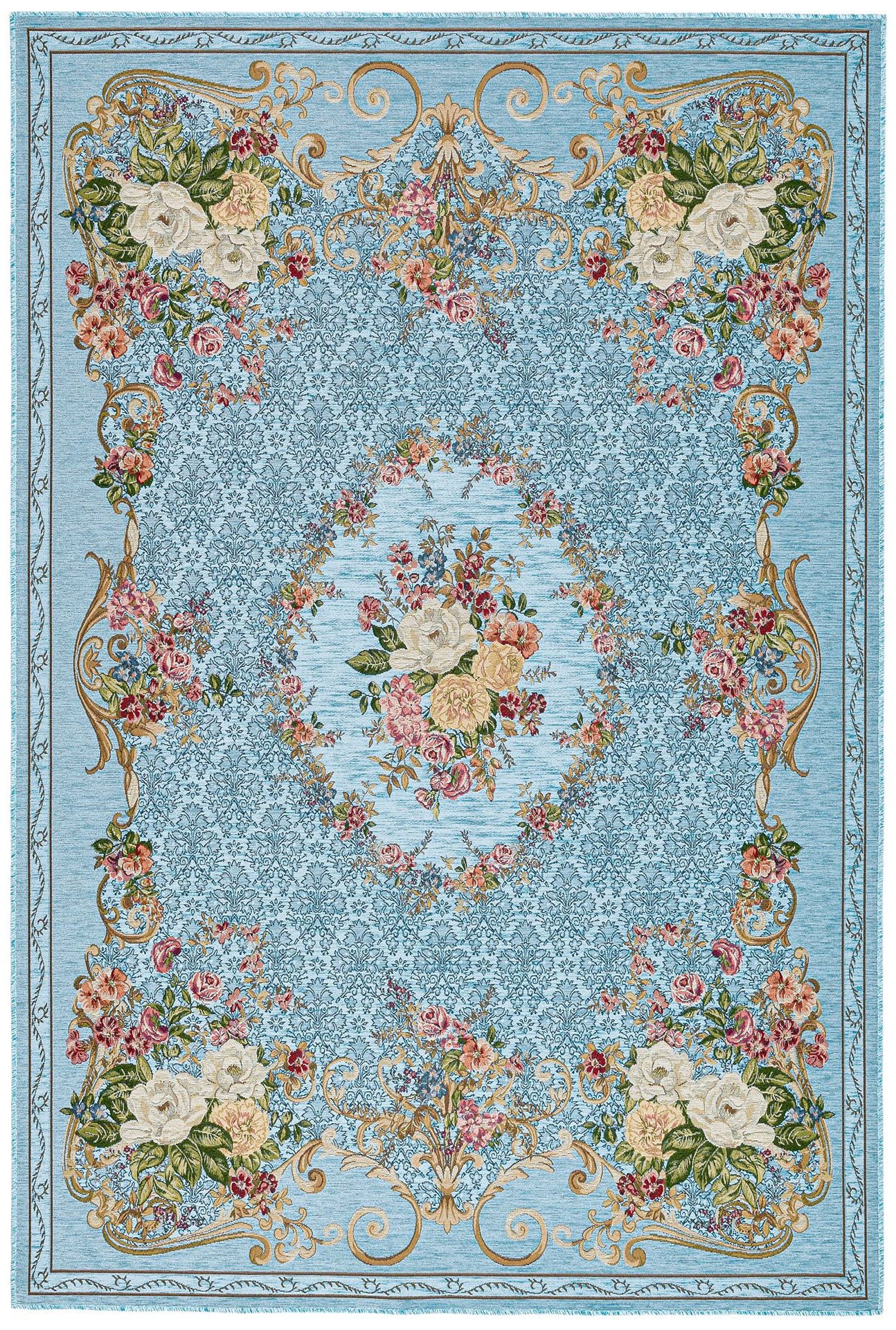 Dywan Tradycyjny Flomi Florence Turquoise 240X340