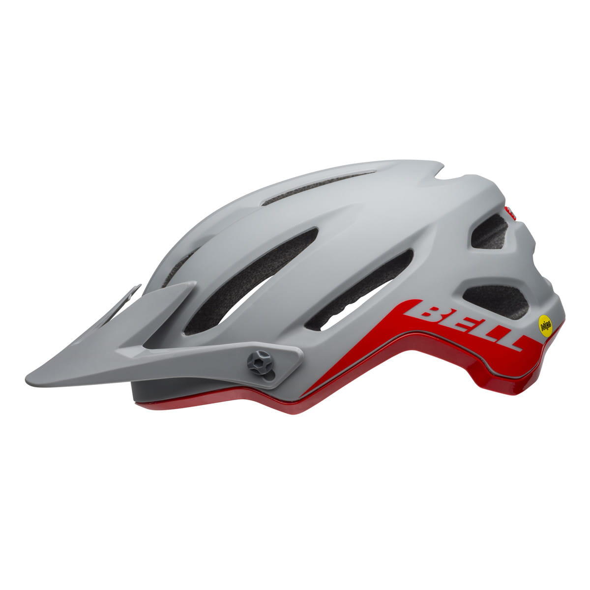Bell, Kask MTB, 4Forty Integrated MIPS Cliffhanger, biało-czerwony, rozmiar S