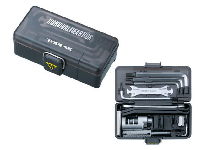 TOPEAK Survival Gear Box 2020 Zestawy narzędzi 15400042