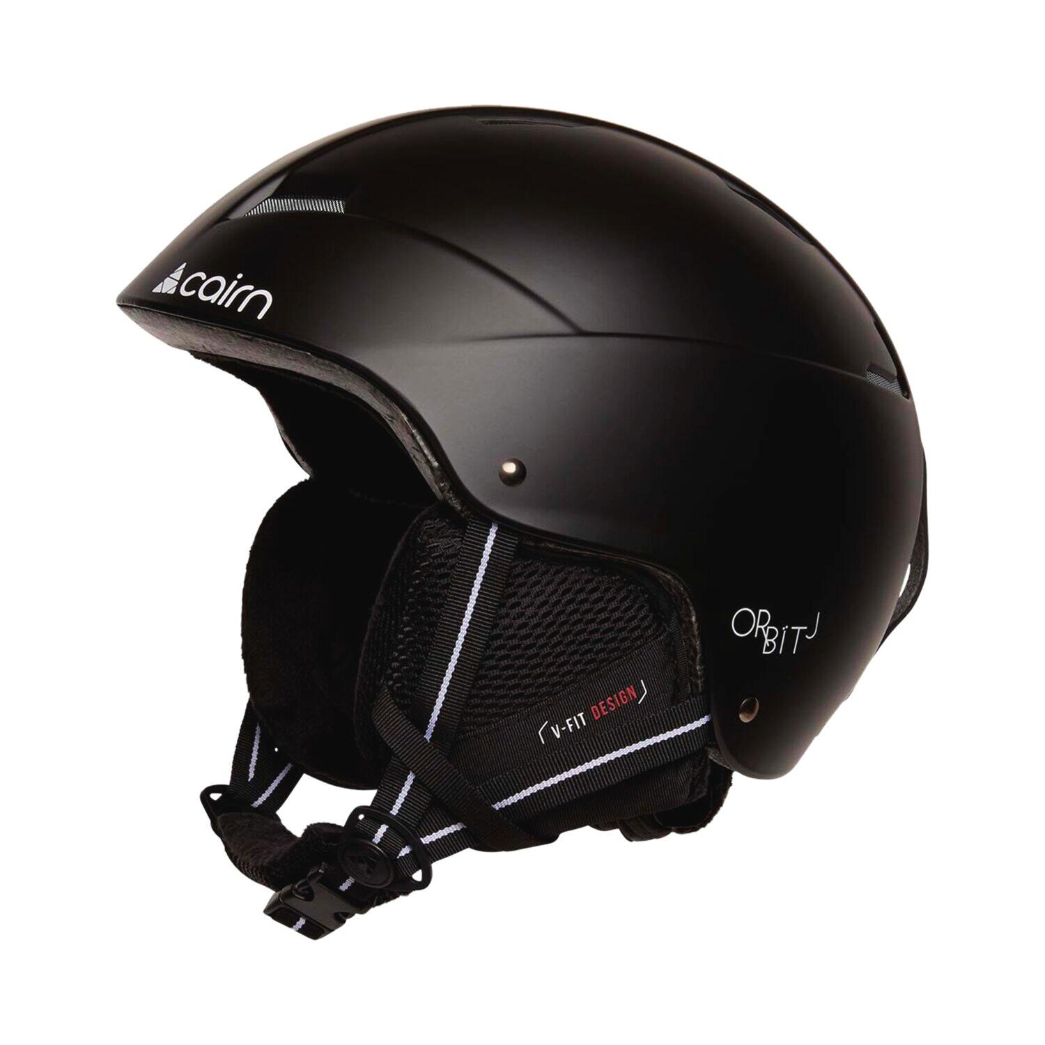 Cairn Orbit, kask narciarski, juniorski, czarny