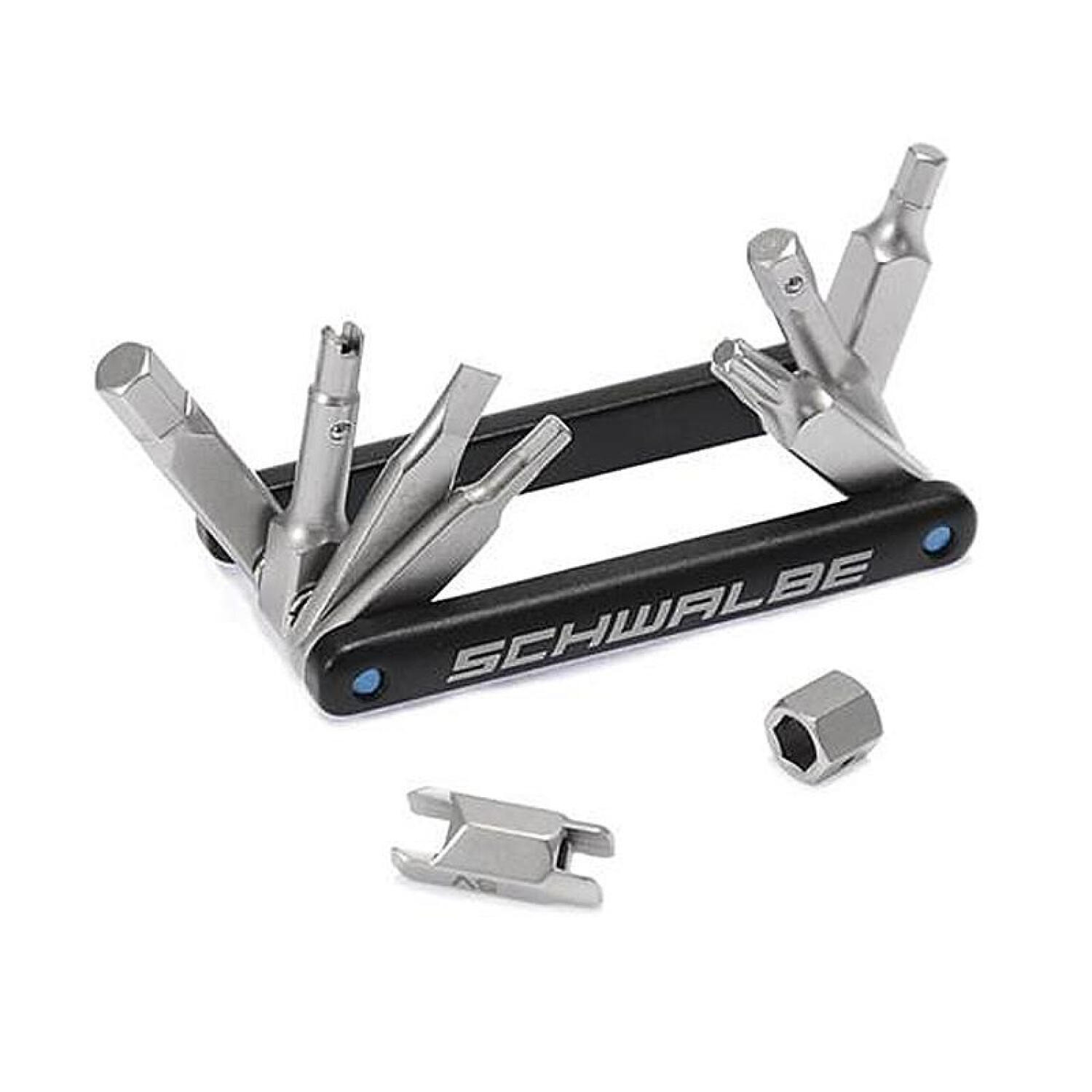 SCHWALBE Multitool 2.0 wraz z narzędziem do zaworu, universal 2020 Narzędzia wielofunkcyjne i mini narzędzia 55.0056