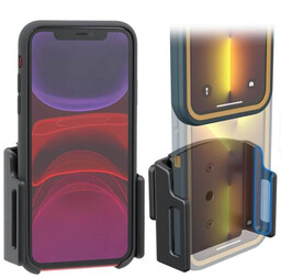 Uchwyt uniwersalny regulowany do Samsung Galaxy S25 Ultra bez futerału oraz w futerale o wymiarach: 75-89 mm (szer.), 6-10 mm (grubość)