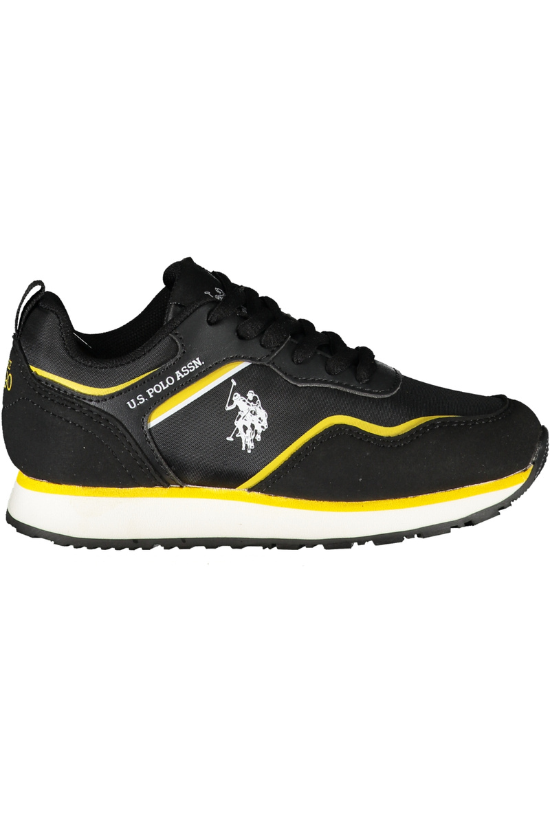 US POLO ASSN. CZARNE BUTY SPORTOWE DZIECIĘCE