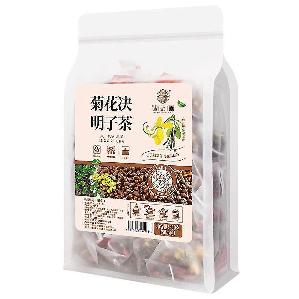 250 g / 50 torebek Herbata z nasion chryzantemy Cassia, hipotensyjna, obniżająca poziom lipidów kolor01