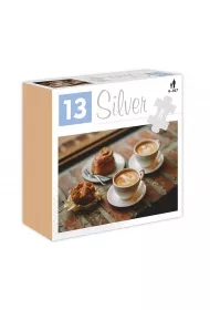 Puzzle 6 Kawa i ciastko Silver ALEX