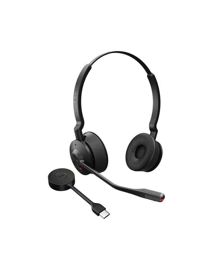 Jabra Engage 55 SE - USB-C UC Convertible black, mono, USB-C, UC, with charging station