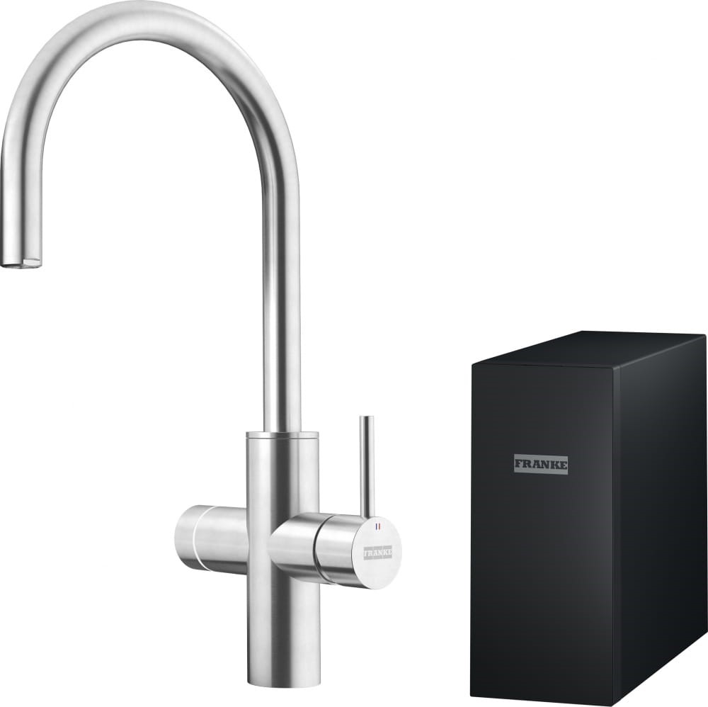 System filtracji z bateria FRANKE 5w1 Mythos WATER HUB SPARKLING stal szczotkowana INOX (160.0708.956) __NAJLEPIEJ_DORADZAMY__|__PREMIUM_PARTNER_FRANKE__|__info:226674000___