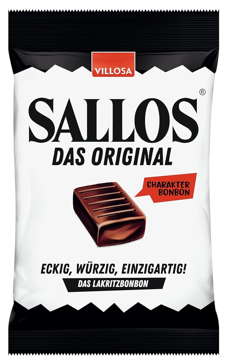 SALLOS Das Original cukierki lukrecjowe z ziołami 150g