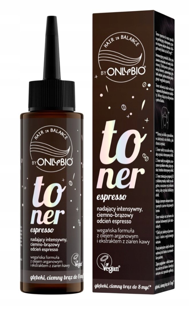Onlybio Hair in Balance Toner do włosów Espresso 100ml