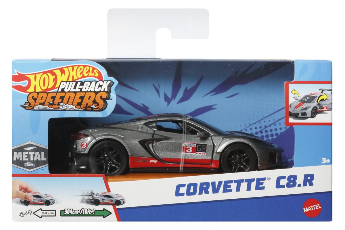Hot Wheels Pull-Back Speeders HPR74