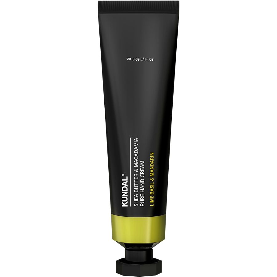 Kundal Shea Butter & Macadamia Krem do rąk, Limonka, Bazylia i Mandarynka