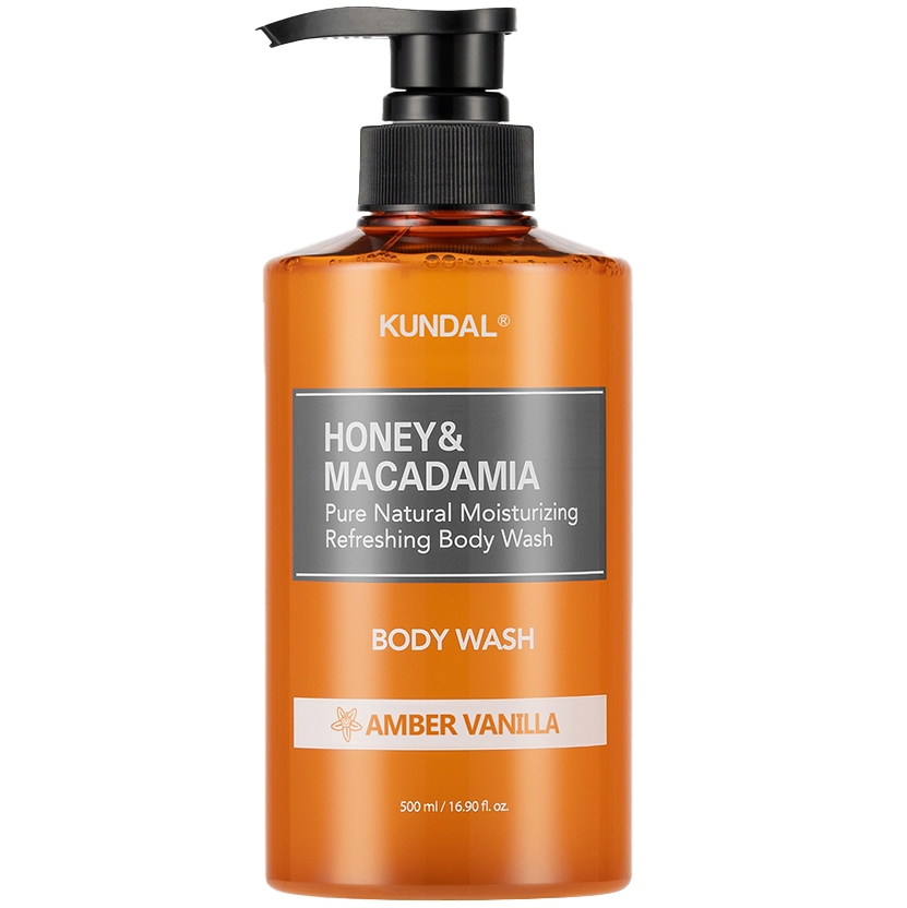 Kundal Honey & Macadamia Żel do mycia ciała, Bursztynowa Wanilia