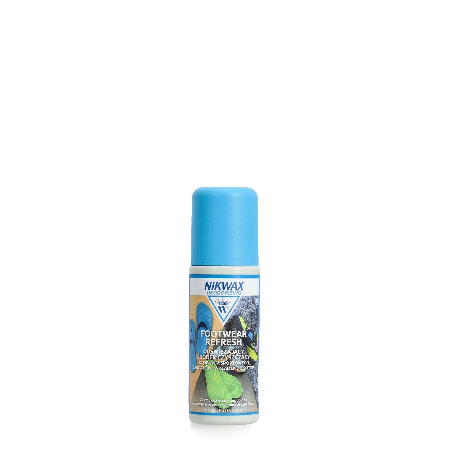 ��rodek czyszcz��cy do but��w sportowych, sanda����w, wk��adek Nikwax Footwear Refresh 125 ml