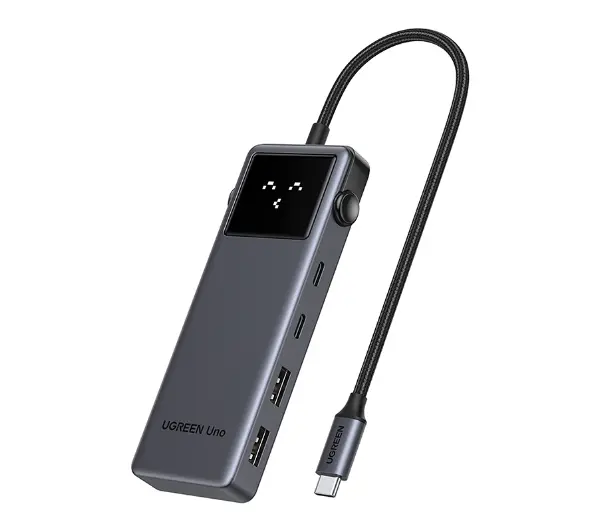 UGREEN CM888 6w1 2x USB HDMI 4K 2x USB-C 3.2 PD Szary 35998