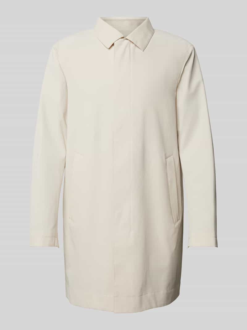 Płaszcz z wykładanym kołnierzem model ‘Dillon’