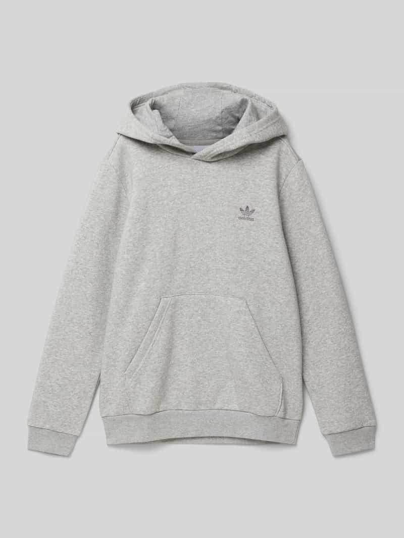 Bluza z kapturem z wyhaftowanym logo