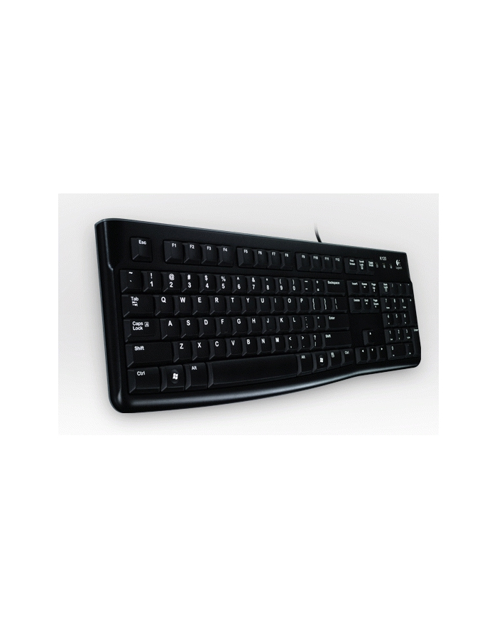LOGITECH K120 Corded Keyboard czarna 920-002492
