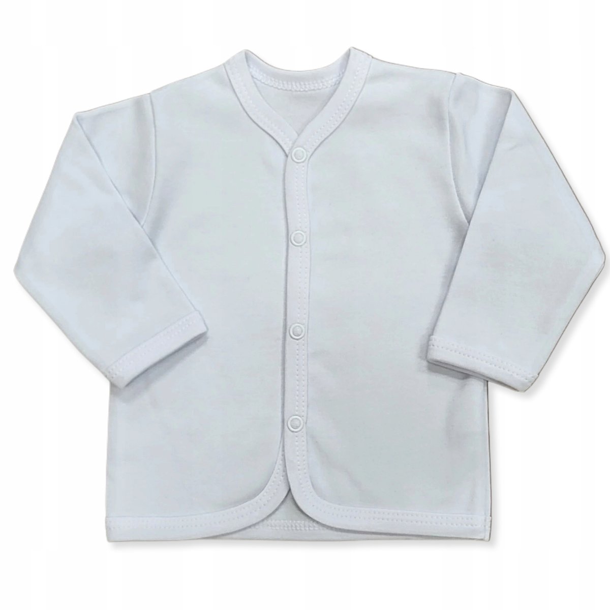 KAFTAN kaftanik 62 KOSZULKA bluzka rozpinana dla NIENOWLAKA BIAŁY