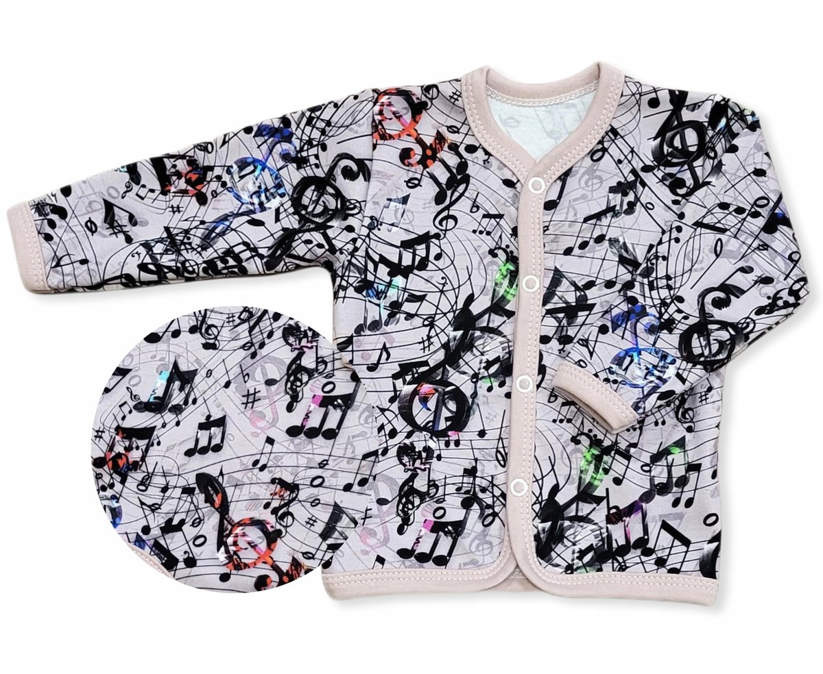 KAFTAN kaftanik 104 KOSZULKA bluzka rozpinana dziecięca w NUTKI