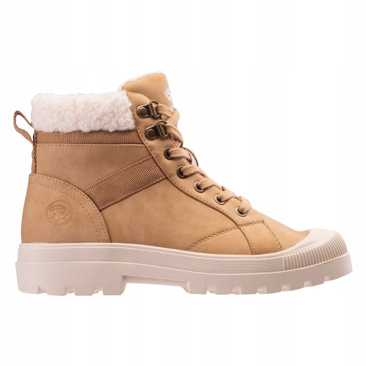 Damskie Buty Zimowe Iguana Alnair Mid brązowe 40