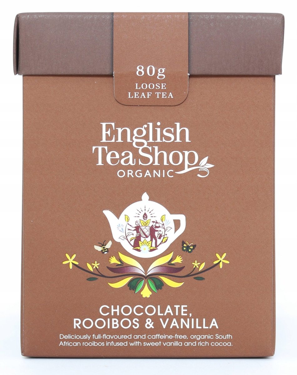 Chocolate, Rooibos & Vanilla - Herbata sypana 80g