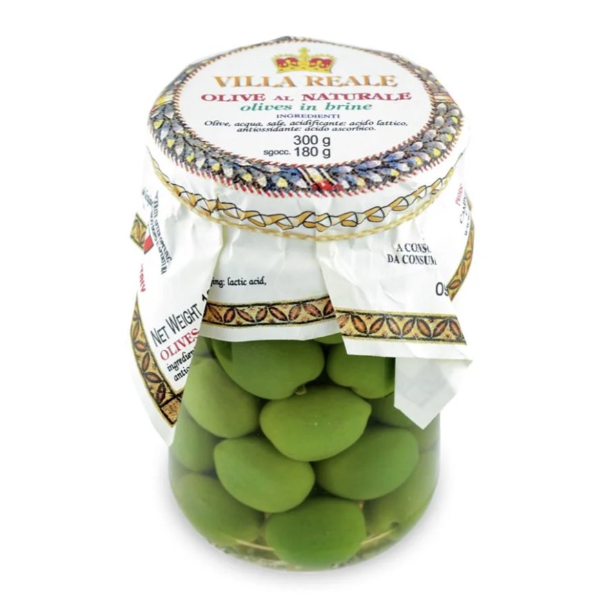 Zielone Oliwki Sycylijskie z Pestką 300g