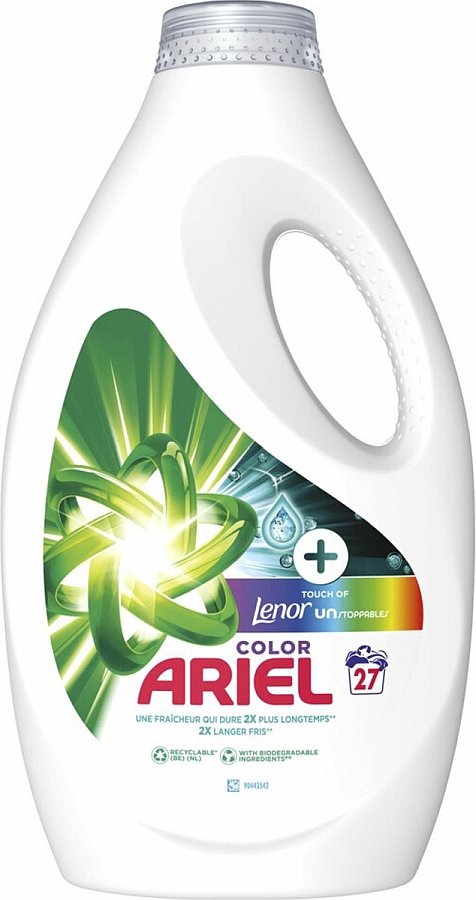 Żel do prania kolor Ariel Color Lenor Unstoppables 27 prań 1,215l
