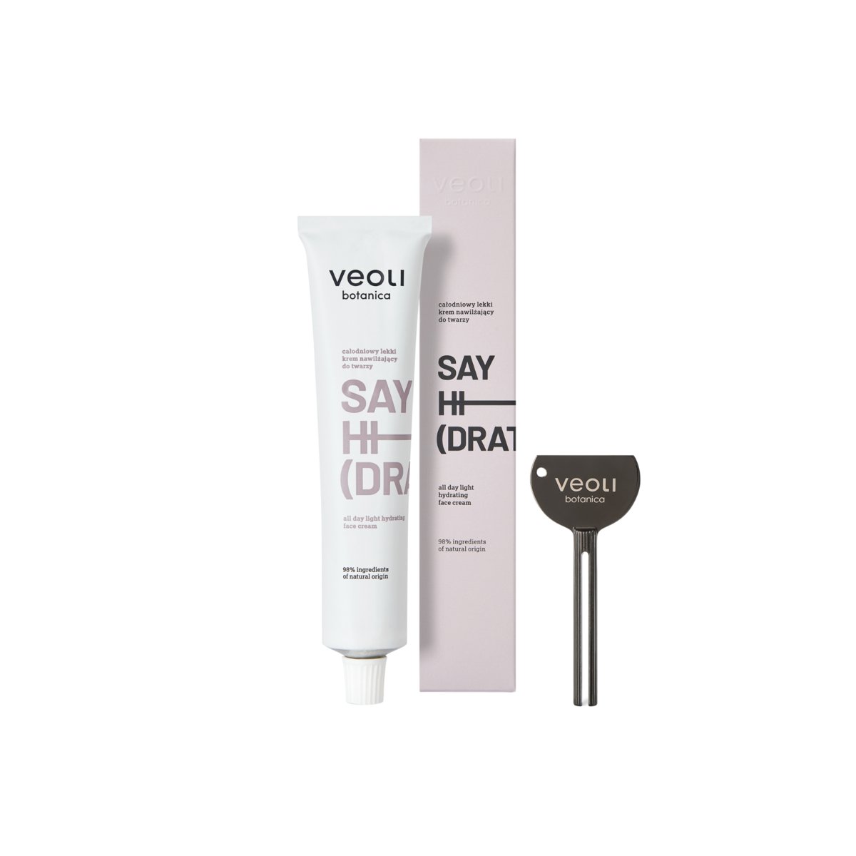 Veoli Botanica, Say Hi(dration) Całodzienny Lekki Krem Nawilżający Do Twarzy, 75ml