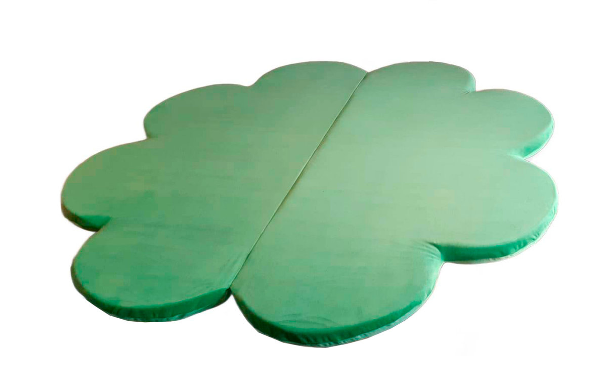 Małpiszon, mata do zabawy Koniczynka - jasnozielona