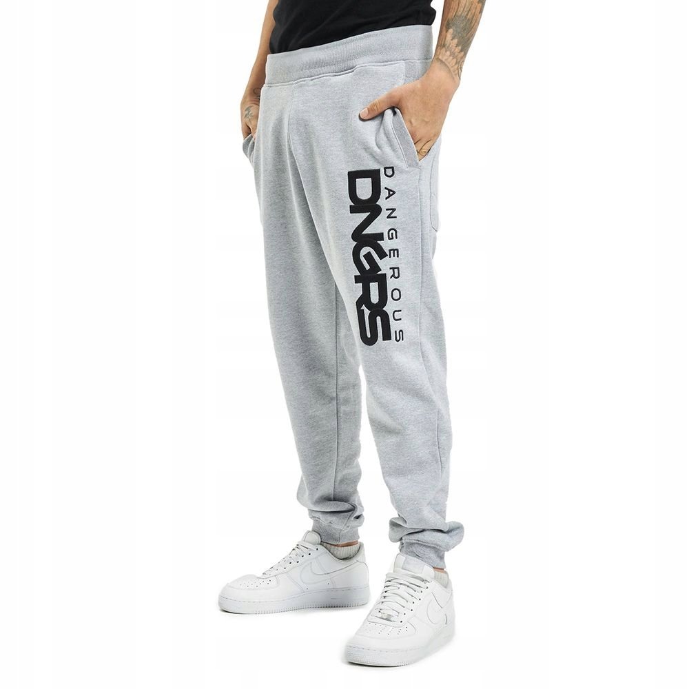 Spodnie dresowe Dangerous Beweare szare jasne 2XL
